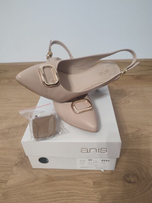 Buty damskie skórzane rozmiar 39