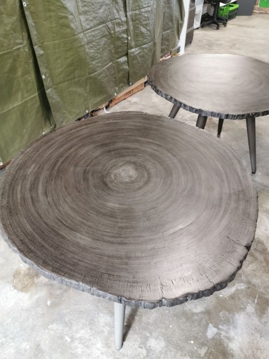 APENAS UMA Mesa-secretaria de design tronco de árvore - loja Area