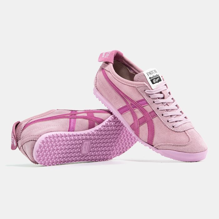 Кросівки Кроссовки Asics Onitsuka Tiger Mexico 66 Pink Розовый Рожевий Кросовки повсякденні