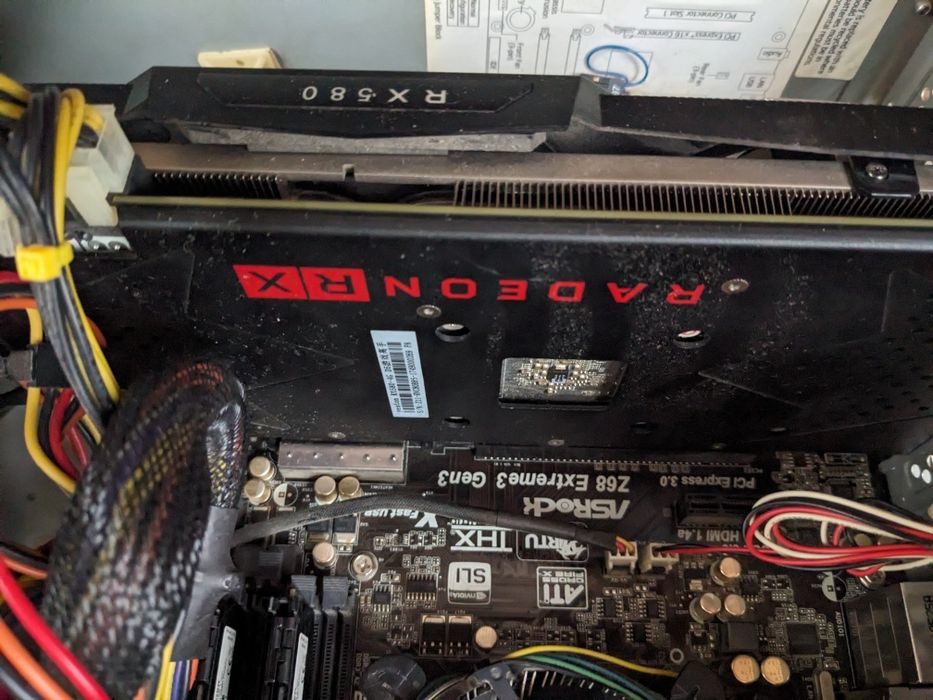 Игровой ПК xeon/RX 580