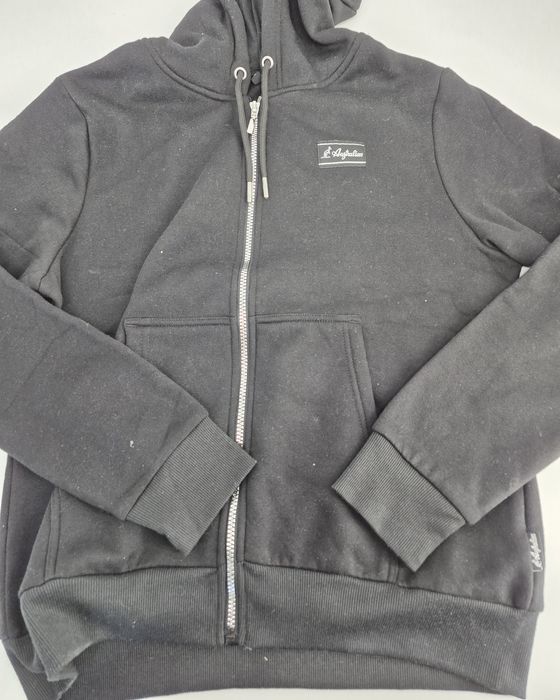 Bluza zasuwana czarna z kapturem L