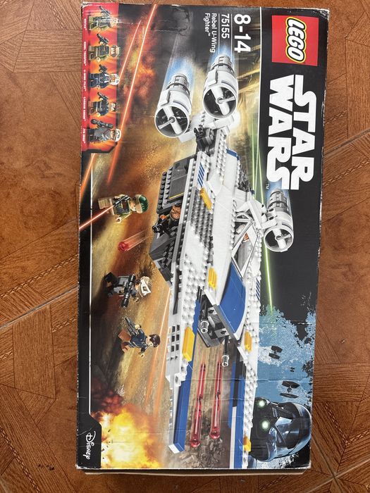 LEGO Star Wars 75155 – Rebel U-Wing Fighter (2016) | Raro | 100% Completo
