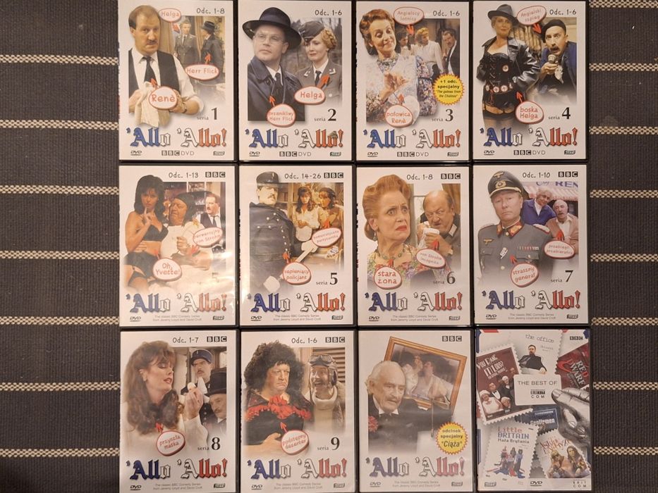 Oryginalne filmy DVD, kabarety i koncerty