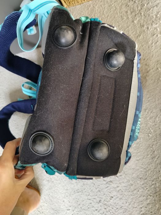 Tornister do 1 klasy Topgal niebieski Minecraft ze światełkiem