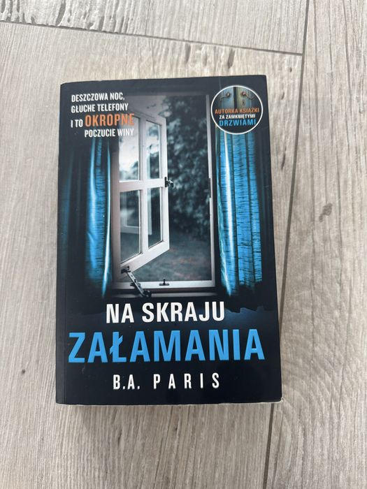 Książka Na skraju załamania B.A. Paris
