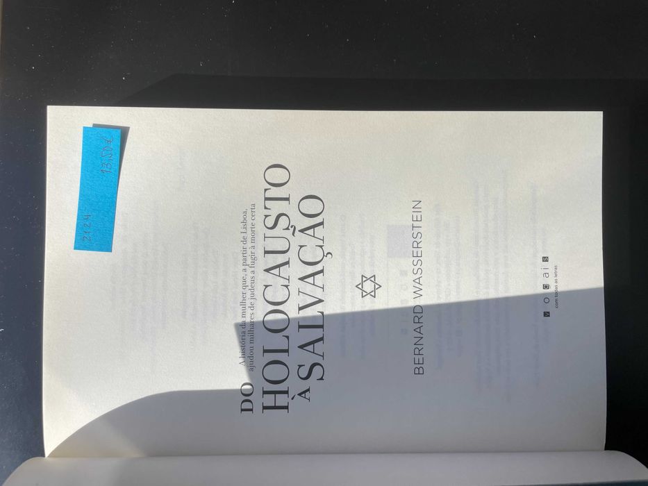 Do Holocausto à Salvação - Bernard Wasserstein