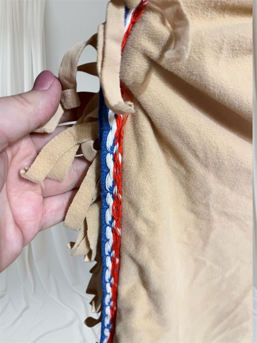 Indianin spodnie 140 przebranie strój kostium