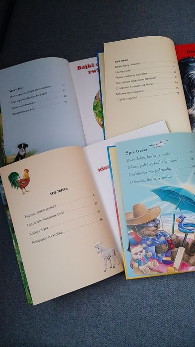 Komplet 6książek o zwierzątkach Bob Bambton John Francis Ray Cresswell