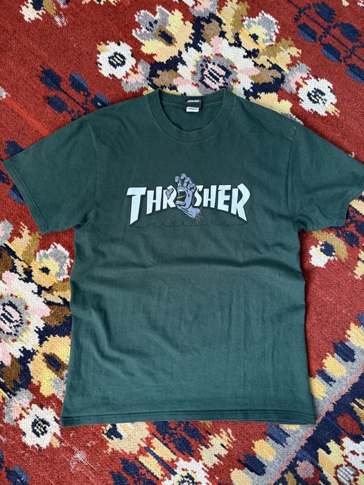 Футболка Thrasher x Santa Cruz Big logo SK8
