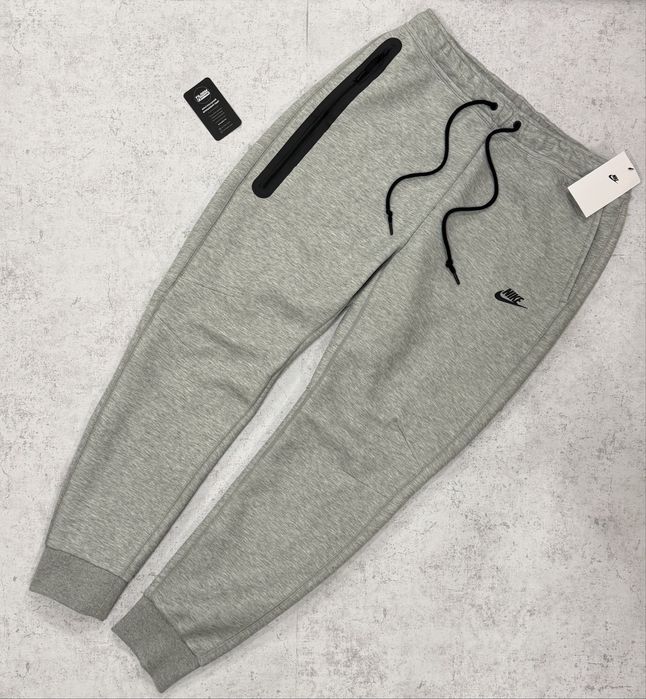 ОРИГІНАЛ! Штани Nike tech fleece сірі | L