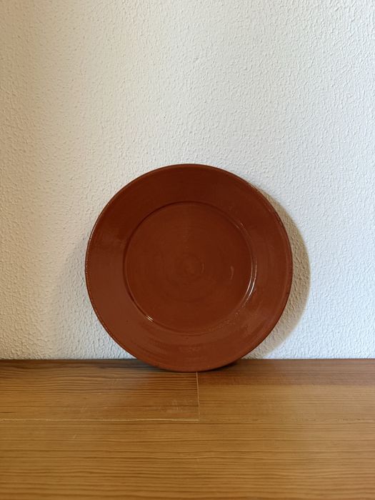 Prato de barro TERRACOTA, 27cm diametro