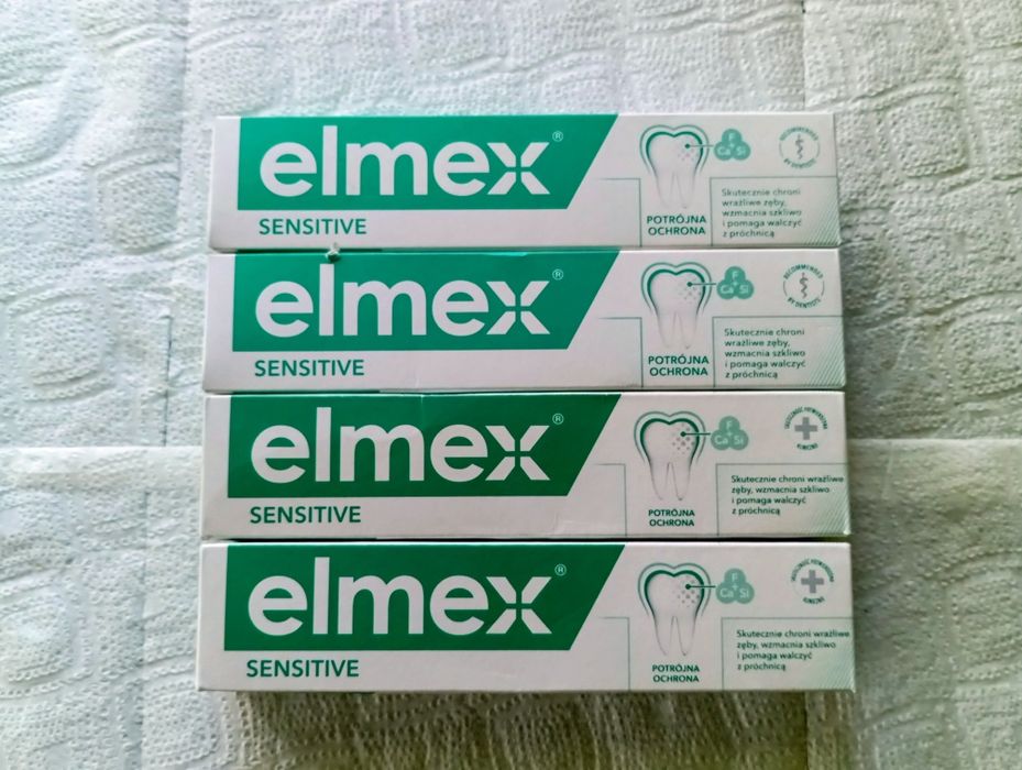 Elmex Sensitive Pasta do zębów 75 ml 4 szt.