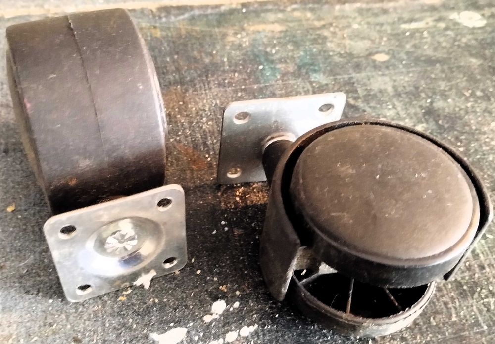 Conjunto 2 Rodas Movel Cadeira Escritório