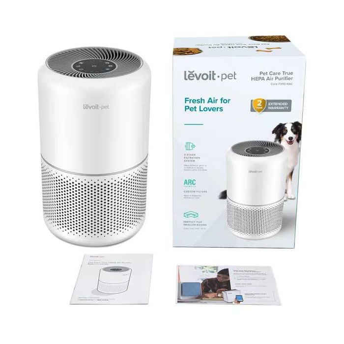Очищувач повітря Levoit Air Purifier Core P350 Pet Care White