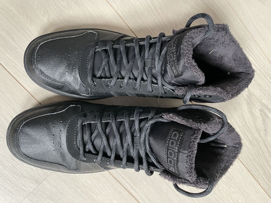 Adidas r. 45 1/3 ocieplane wysokie