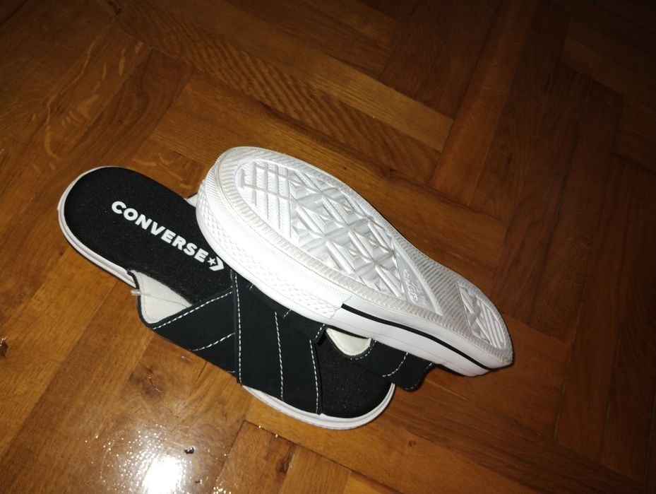 Klapki Converse One Star Sandal Slip Black/White