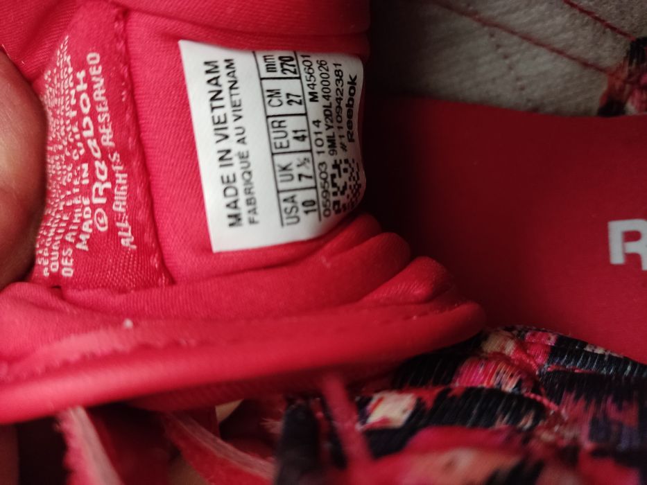 Ботинки Timberland, Reebok  кожа