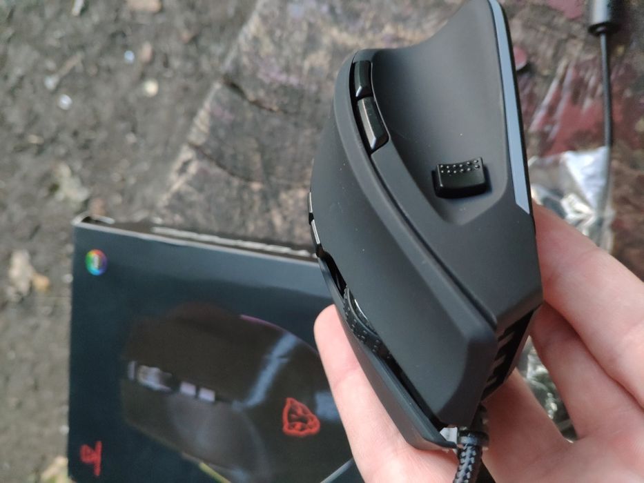 Компьютерная мышь Motospeed V80 игровая с подсветкой RGB