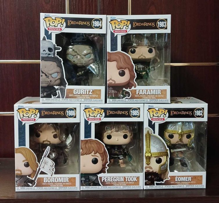 Фігурки Funko світів Lord of the rings, Game of Thrones,Potter,Witcher