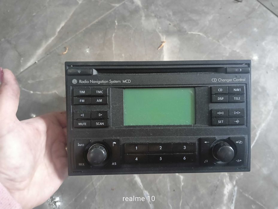 Radio fabryczne VW Polo 9N
