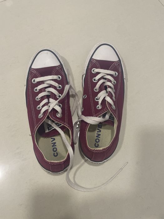 Sapatilhas all star bordeaux, tamanho 36