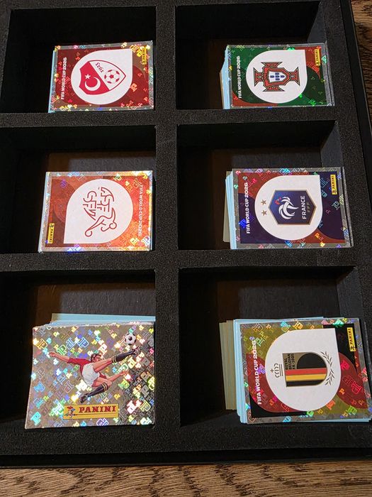 Cromos Mundial 2026 Panini - Coleção Completa Treasure Box - Por colar.. Complete Collection com cromos Coca Cola e extra sticker