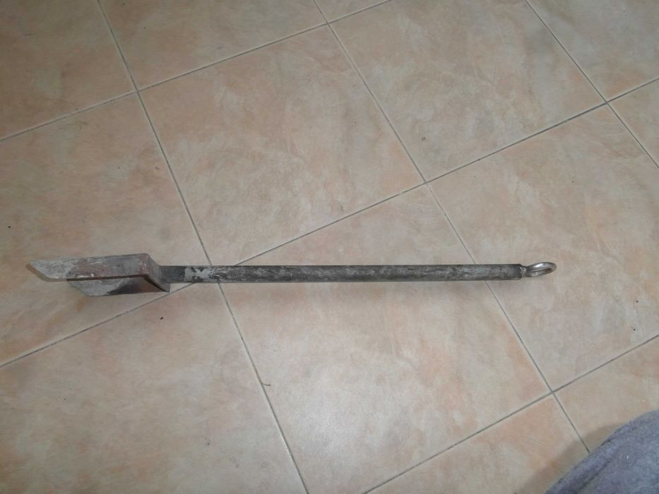 Pá para tirar cinza, fogão lenha etc forte