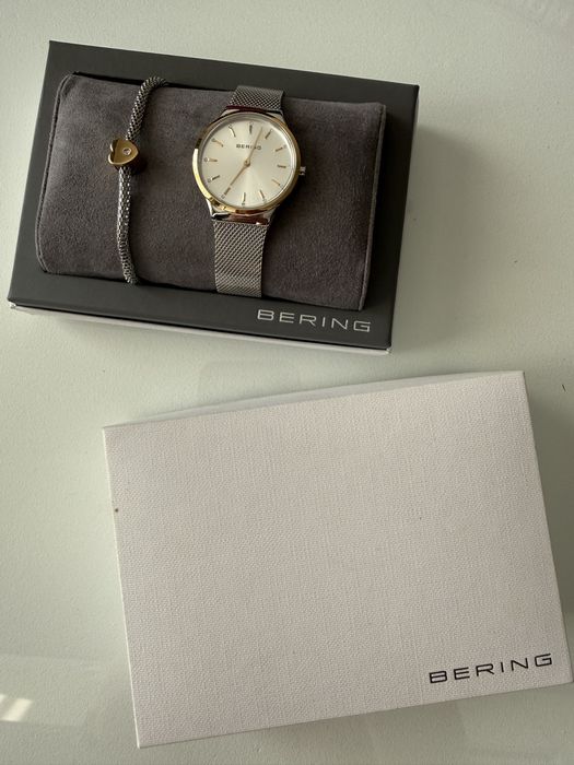 Oryginalny zegarek Bering Gift Box Classic Sapphire damski TANIO, OKAZJA