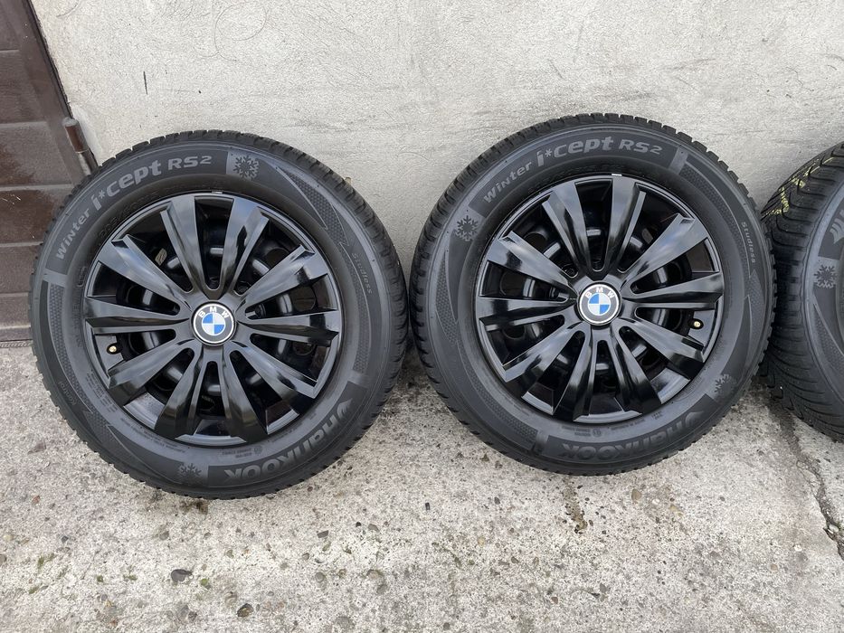 (9)Koła, Felgi 5x120 15” BMW Stalowe, Kołpaki, Zima