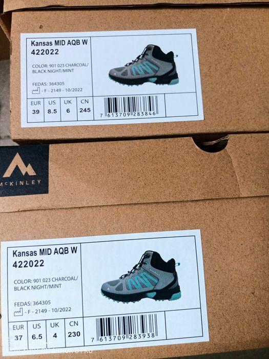 Damskie buty trekkingowe Mc Kinley Kansas AQV ws.