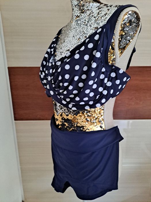 Sliczny strój kompielowy dwuczęściowy damski.