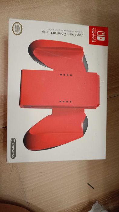 Зарядний тримач PowerA Joy-Con Comfort Grip Red для Nintendo Switch