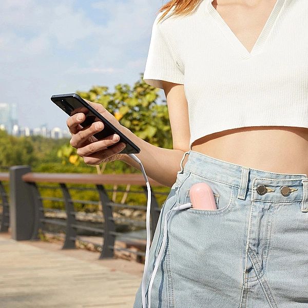 Mini wentylator Jisulife Handheld Fan Life8 Plus przenośny wiatraczek