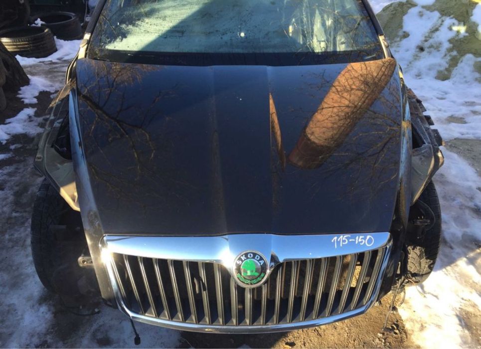 Капот skoda a5 a7 superb 3 шкода а5 суперб а7