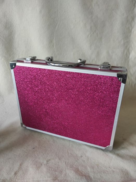 Kuferek walizeczka na kosmetyki skarby organizer