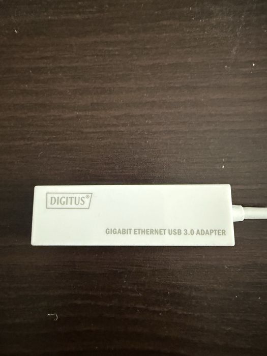 Digitus adapter sieciowy przez USB 3.0 – Gigabit Ethernet 1 GBit/s RJ45