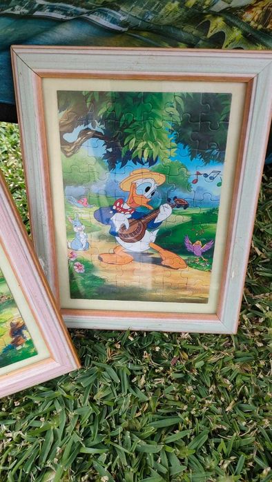 Kit DisneyLand Paris - Guarda-chuva + 4 quadros