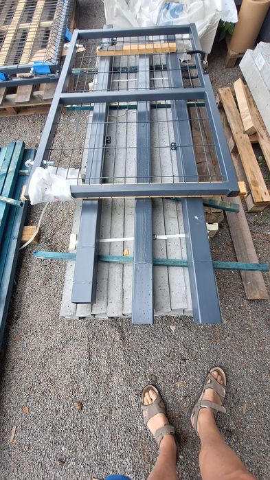 Brama panelowa 5mb + furtka kompletna