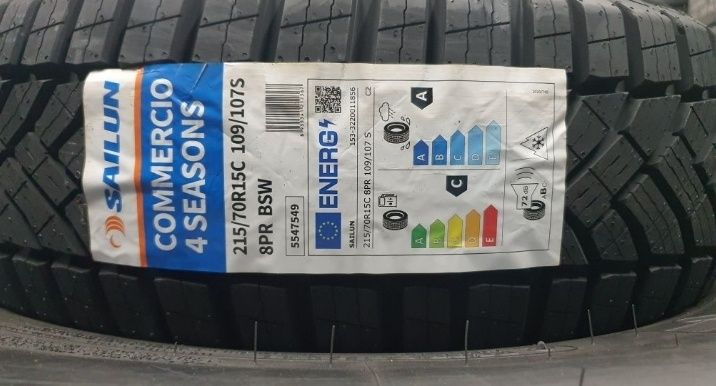4 x 215/70 R15C NOWE opony całoroczne Sailun ! Zapraszam