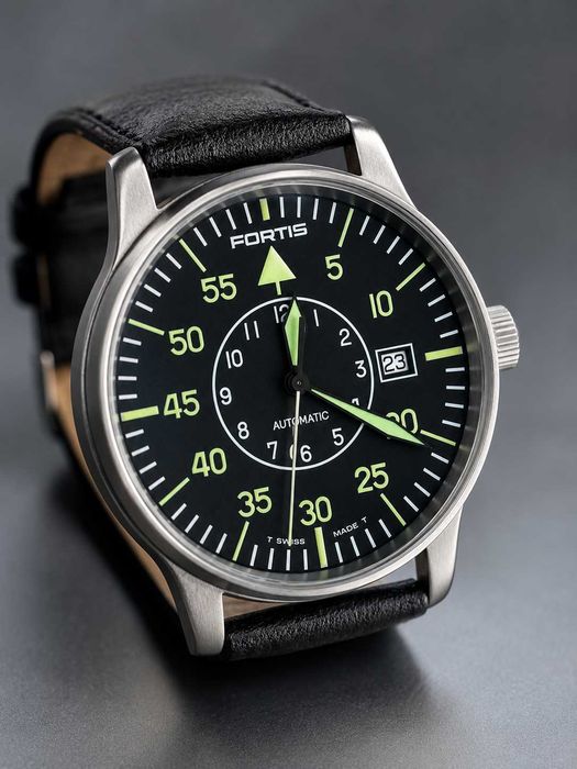 Fortis Flieger Automatic – ref. 595.10.46 Swiss Made |Sapphire