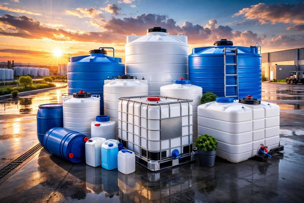 Ємності для води,  пластикові. Ёмкости, бак, бочка