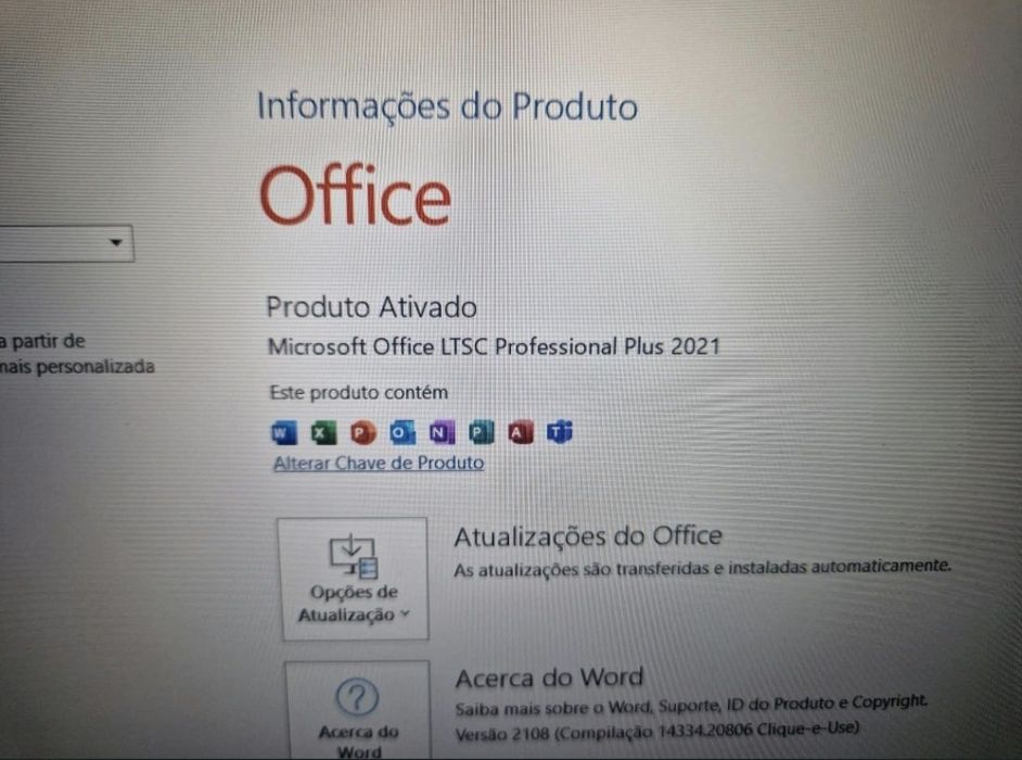Portátil HP 250 G8 i5 11.ª Geração | Office Permanente | SSD 256 GB | Bom estado