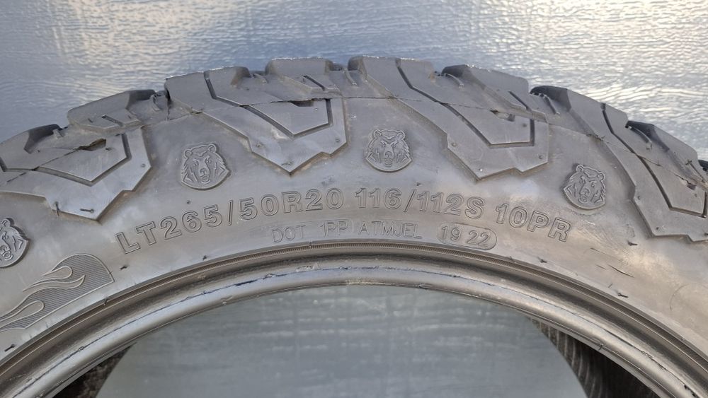 Blackbear 265/50 R20 All Terrain AT 8.3 mm