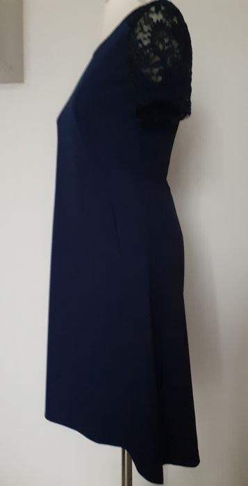 Sukienka granatowa S 36 Polska