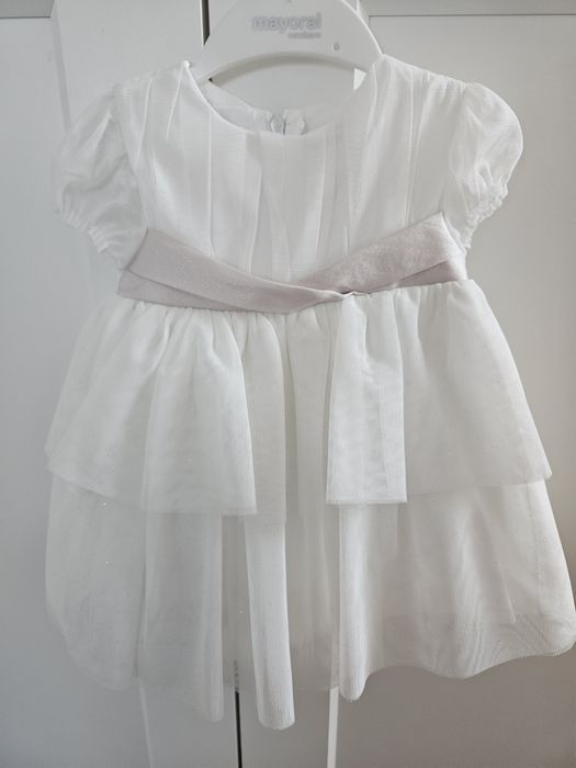 Komplet do chrztu/ na roczek Mayoral r. 12m