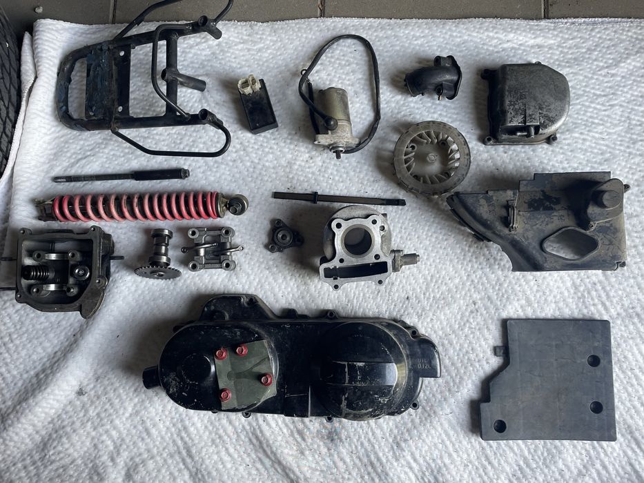 skuter 50 4t części