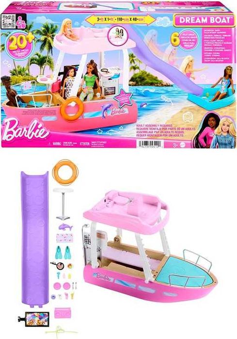 Човен мрії Барбі Лодка Барби Barbie Dream Boat HJV37