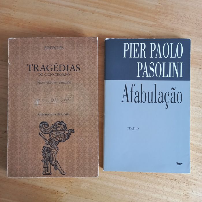 Pasolini Afabulação/Sófocles Ájax Electra Filoctetes Os Rastejadores