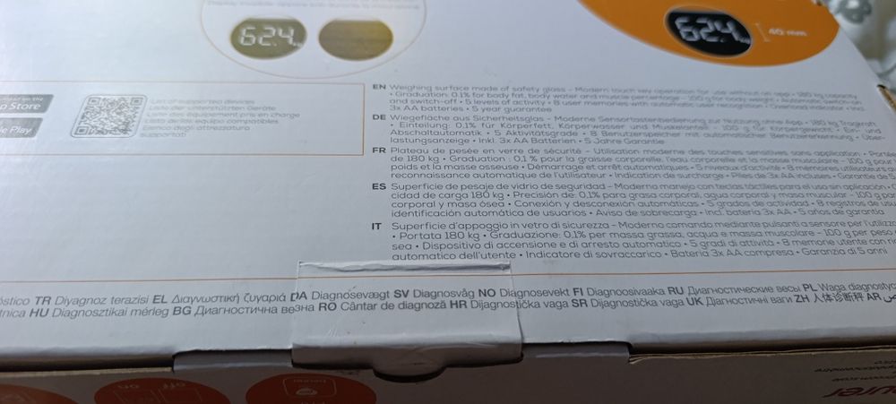 Balança de Diagnóstico Beurer BF500