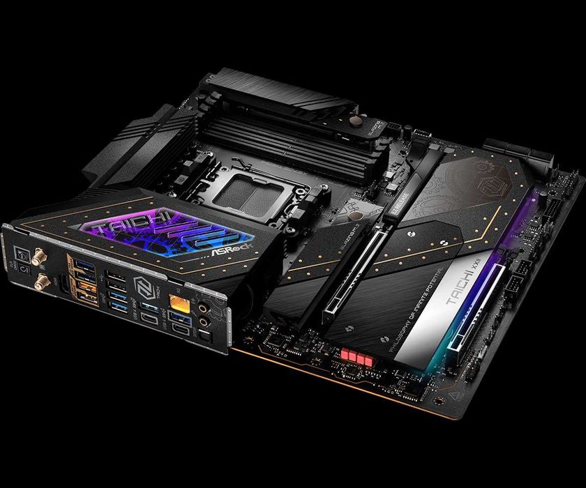 Топ материнська плата ASRock X870E Taichi AM5 amd ryzen Нова